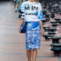 青い海をファッションで救う、ケンゾーのマリンスタイル【14SSパリウィメンズ】