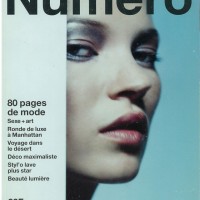 仏『Numero』創刊号（1999年3月刊）