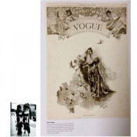 VOGUEの歴史を綴った『In Vogue: An Illustrated History of the World's Most Famous Fashion Magazine』（Rizzoli刊）で掲載されている『VOGUE』創刊号表紙