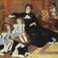 ピエール＝オーギュスト・ルノワール「シャルパンティエ夫人とその子供たち」（1878年）