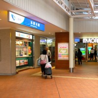 小田急線本厚木駅東口の入り口。ここからライフサービスゾーンが始まる