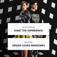 アプリ「KENZO loves Printemps」