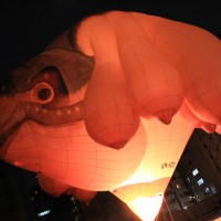 巨大気球作品「スカイホェール（Skywhale）」