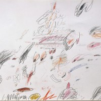 「Untitled（無題）」 1961-63年 50×71cm 鉛筆、色鉛筆、ボールペン、紙