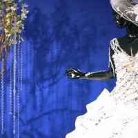ユミカツラの真骨頂「白の世界」／50周年記念展覧会「桂由美の軌跡～SHINING FOREVER～」