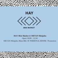 HAYが伊勢丹新宿店にポップアップショップ「HAY Mini Market」をオープン