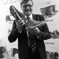 イタリアの靴ジェオックスグループの会長、マリオ・モレッティ・ポレガート氏