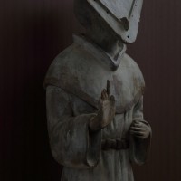 展示作品「縄文時代の司祭」