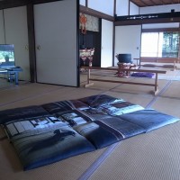 サテライトイベントとして開催されている、東福寺の塔頭・栗棘庵で開催されているジャクリーヌ・ハシンク「View Kyoto!」展、同展は大徳寺の黄梅院でも併催されている