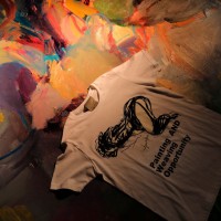 @Yohji Yamamoto T-shirts 6,000円 Art work/朝倉優佳
