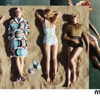 ミュウミュウの2017春夏広告キャンペーン「夏は突然に」（Suddenly Next Summer）