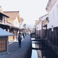 鳥取の風景：倉吉市