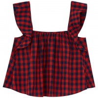 WOMENS CHECK CAMILLE TOP（2万5,000円）