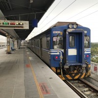 新幹線から台鐵に乗り換えて台南駅へ