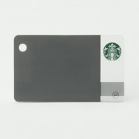 ミニ スターバックス カード ソリッドグレー（1,000円以上の入金で発行可能）