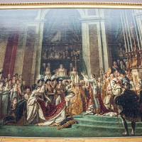 ジャック・ルイ・ダヴィッド「皇帝ナポレオン 1世の戴冠式と皇妃ジョゼフィーヌの戴冠」