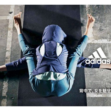 adidasからヨガ＆ジムトレーニング向け本格ウェア発売。脂肪燃焼のポイントは“背中”