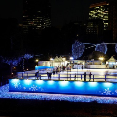 都内最大級の屋外アイススケートリンクが今年も東京ミッドタウンにオープン