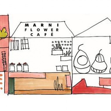 世界初マルニのカフェがオープン。スローフード文化がテーマの食事に、バッグや食器、雑貨販売も