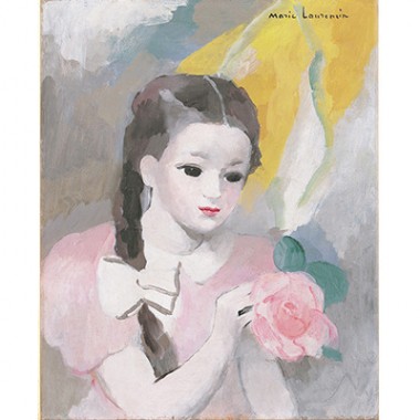 淡く愛らしい色彩、フランス人画家マリー・ローランサンの没後60年記念展が京都で開催
