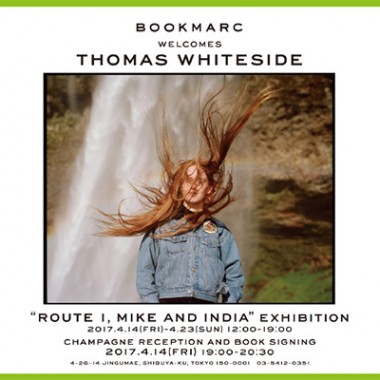 BOOKMARCで写真家トーマス・ホワイトサイドの写真集発売記念展が開催、初日はサイン会