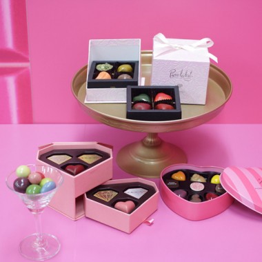 ピンクなバレンタインが銀座三越にやってくる! 82ブランドが集結するチョコレートのイベント