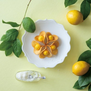 鼓月新商品、夏に食べたい爽やかな酸味の焼き菓子「ルフル レモンココナッツ」販売開始。
