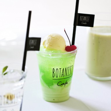 BOTANIST Tokyo限定メニュー。初夏の緑のように爽やかなボタニカルドリンク