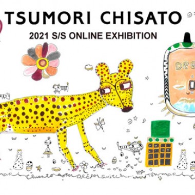 銀座三越でTSUMORI CHISATOの展示会を開催。ハッピーなムードを振りまくビーナスも登場