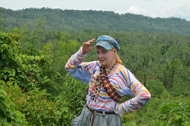 ヴィヴィアン・ウエストウッド夫妻、環境保護団体クールアースと共にアマゾン訪問。熱帯雨林保護に尽力