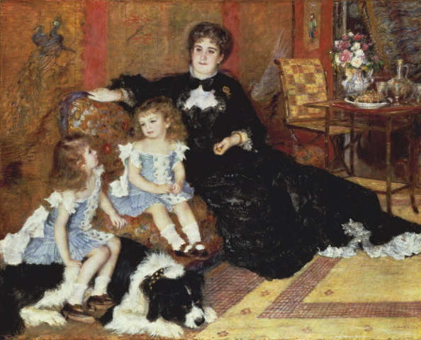 ピエール＝オーギュスト・ルノワール「シャルパンティエ夫人とその子供たち」（1878年）