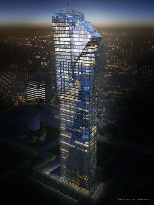 フィリピンに建設中のタワービル「センチュリースパイアー」