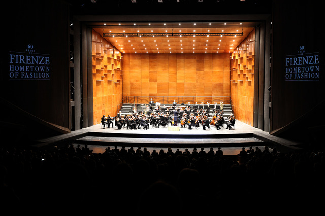 オペラ座で行われたフィレンツェ5月音楽祭フィルハーモニーによるコンサート