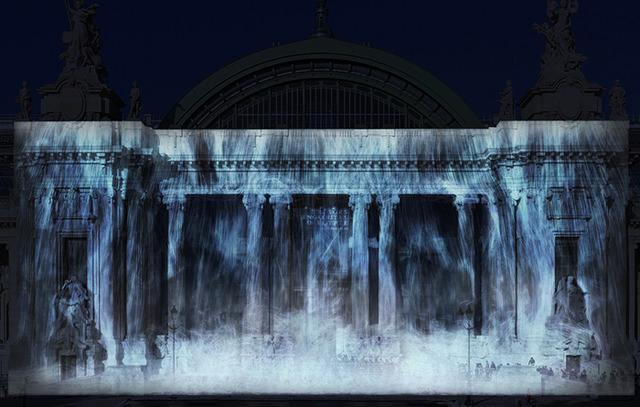 新作「The Waterfall on the Grand Palais」