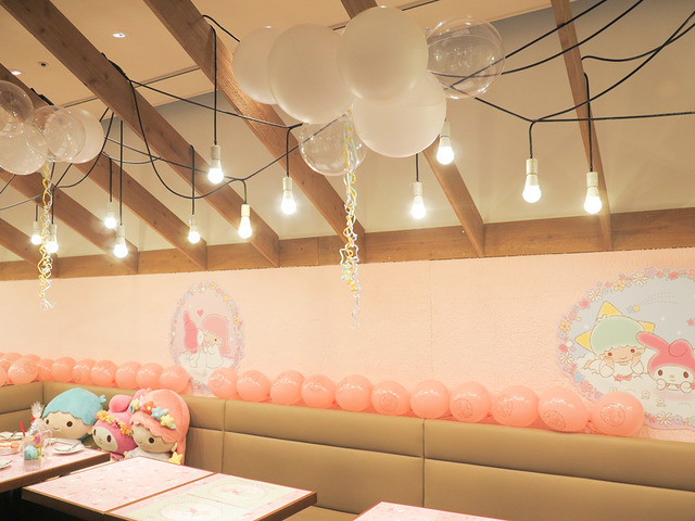 「キキ&ララ マイメロディ 40th anniversary cafe」が渋谷パルコに期間限定オープン
