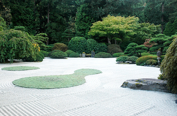 アメリカ・オレゴン州で味わう日本の美「ポートランド日本庭園」／Flat Garden, summer (photo cred Stephen Bridges)