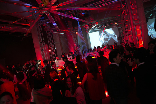 11月10日の夜、ムービーの解禁を前に“カルティエ ダイヤモンド ”のパーティが東京で開催。