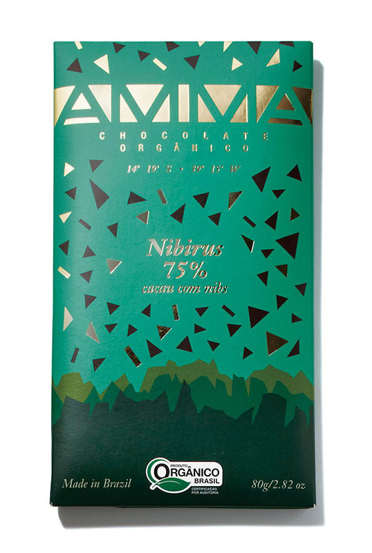 アンマチョコレート（AMMA CHOCOLATE）の「カカオニブバー」