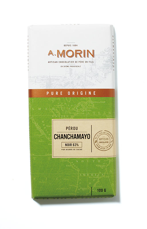 ショコラトリー モラン（CHOCOLATERIE A.MORIN）の「チャンチャマイヨ 63%」