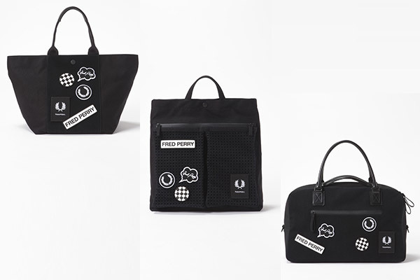 フレッドペリーが「フレッドペリーショップ東京」のオープンを記念してニューニューとのコラボレーションによる新作バッグを発売