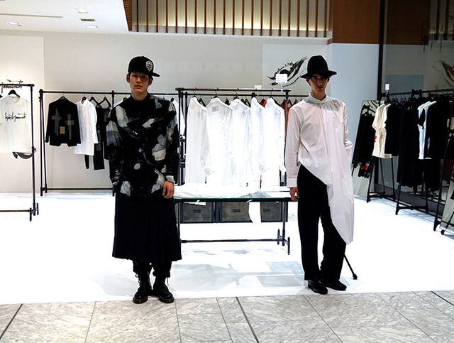 ヨウジヤマモトが伊勢丹新宿店メンズ館でポップアップストアをオープン