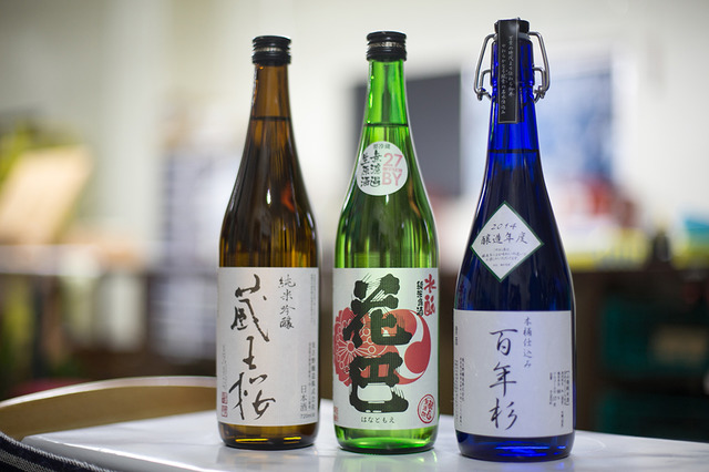 同じ蔵元でこれだけ風味が違うのかと驚きだった日本酒たち