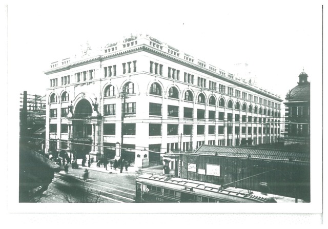 大正10年（1921年）当時の日本橋三越本店