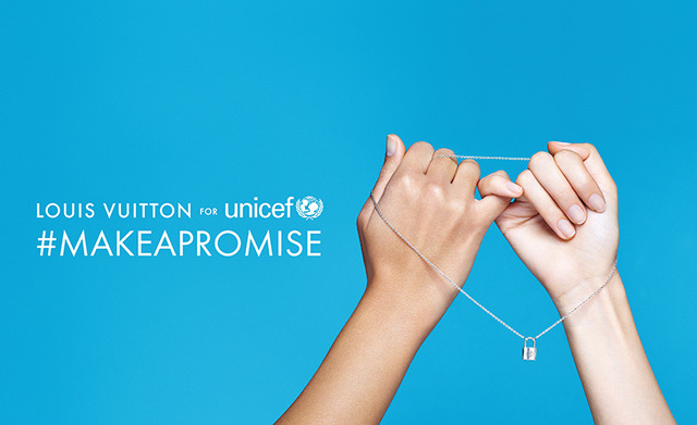 ルイ・ヴィトンが子どもたちへの支援を目的とした「#MAKEAPROMISE DAY」を開催