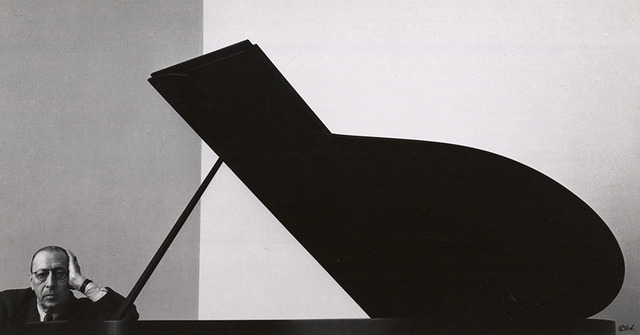 アーノルド・ニューマン 「イゴール・ストラヴィンスキー、作曲家・指揮者」ニューヨーク、1946 年