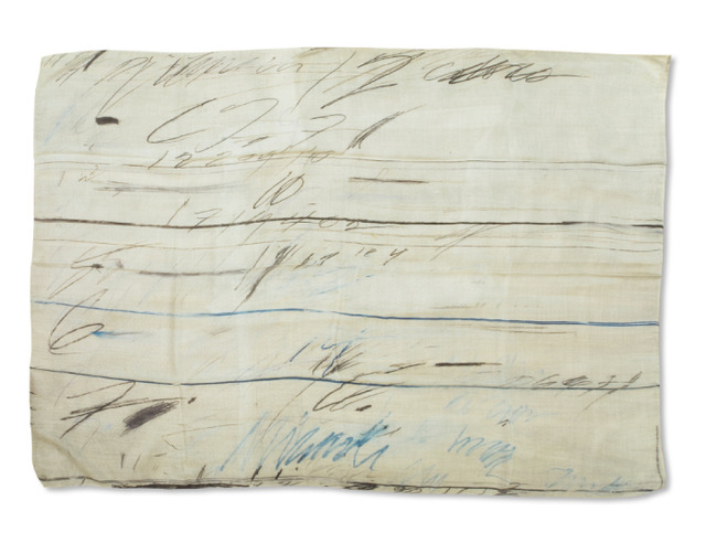 SCARF '1971' (2016) by Cy Twombly