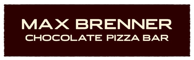 マックス ブレナー チョコレート ピザ バーロゴ