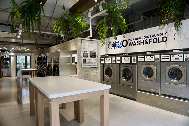 中目黒高架下に洗濯代行・水洗いクリーニング・コインランドリー「WASH&FOLD」がオープン