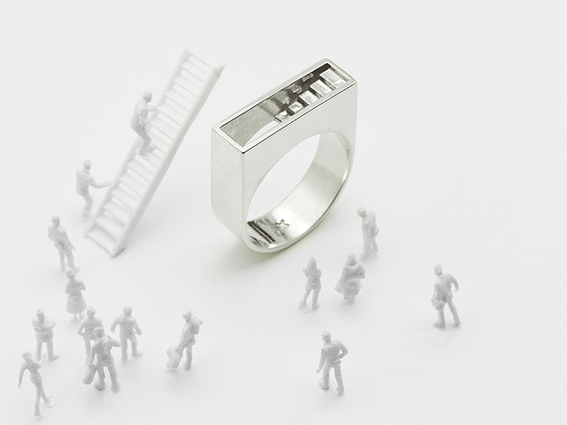 Stair Ring (Silver)